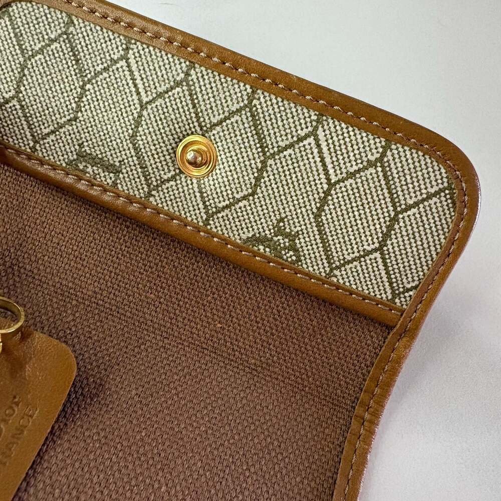 Christian Dior Vintage Honeycomb Canvas 6-Key Holder Case - Picture 5 of 8
